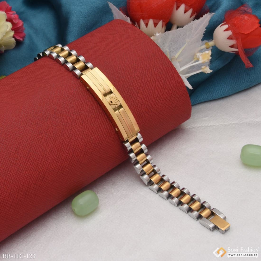 235-GBR1876 - 22K Gold Bracelet for Men | 22k gold bracelet, Chunky gold  bracelet, Mens bracelet gold jewelry